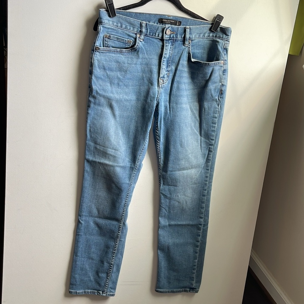 Banana Republic Men's Slim Fit Blue Jeans | 32 x 30
